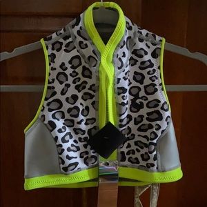 Glidesoul .5mm leopard bikini top